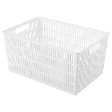 Контейнер Econova Симплифай 14.6x13.8x27.4 см 6 л полипропилен без крышки цвет белый канцелярии capybara stationery set