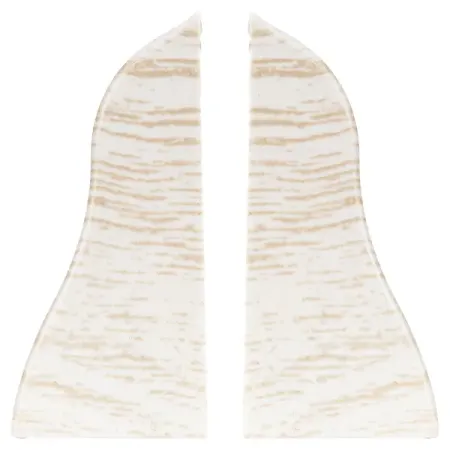 Заглушка для плинтуса Pro Дом 5.5 см ПВХ цвет дуб фавор