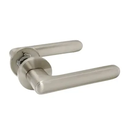 Дверная ручка на розетке Edson EDS-19-R2 без запирания цвет никель ручка дверная rucetti 02 никель сатиновый