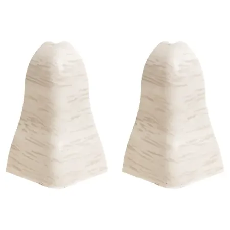 Уголок для плинтуса наружный Pro Дом «Дуб Молочный» высота 55 мм 2 шт. уголок 135 градусов высота 150 дуб ниагара 19 1302 35