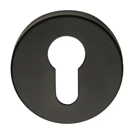 Накладка на замочную скважину Edson EDS-SC-R0 54 мм цвет черный круглая накладка на замочную скважину зажигания кольцевая рамка подходит для mercedes benz glk x204 cls w204 w212 2012 2013 2014 серебристая нержавеющая