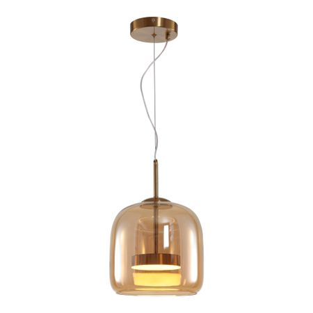 Светильник светодиодный подвесной Arte Lamp Padova 4000К 12 Вт 2 кв.м медь IP20 (A2404SP-23AM)
