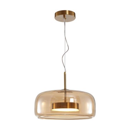 Светильник светодиодный подвесной Arte Lamp Padova 4000К 12 Вт 2 кв.м медь IP20 (A2404SP-33AM)