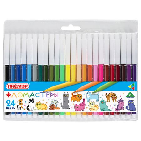 Набор фломастеров ПИФАГОР Фломастеры 