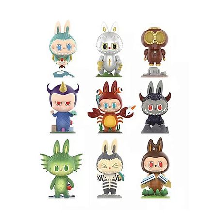 Мягкая игрушка POP MART Игрушка-сюрприз LABUBU THE MONSTERS Elf, 9 шт мягкая игрушка pop mart игрушка сюрприз labubu the monsters elf small hidden