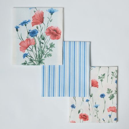 Комплект полотенец Поле маков/Campi di papaveri готический постер два призрака в поле