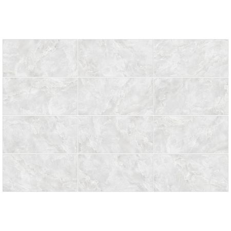 керамогранит NEW TREND Onice Vetro Light 60х120 белый полированный