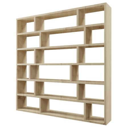 стеллаж CESAR 2100x2100x280мм дуб бунратти тамбурат