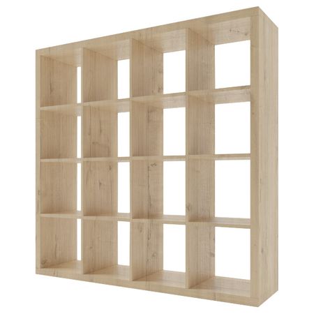 стеллаж PIANO 4x4 1444x1444x280мм дуб бунратти тамбурат
