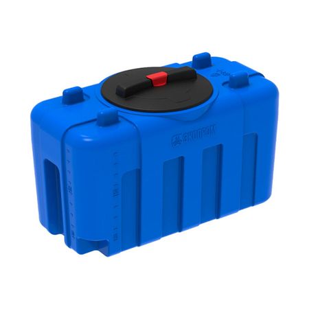 Емкость для жидких/сыпучих веществ ЭкоПром СПб XS 100 л полиэтиленовая с крышкой синяя емкость для свч бытпласт с декором 0 9 л