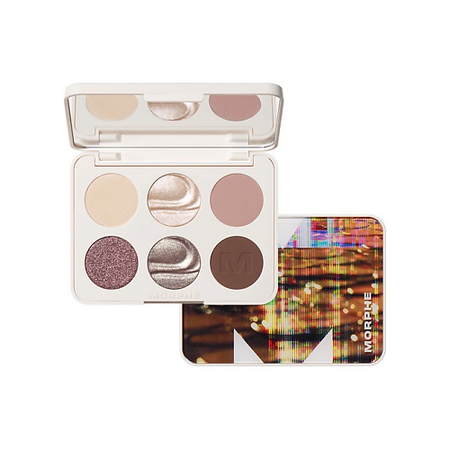 Тени для век MORPHE Палетка теней для век Morphe, 6 оттенков 2 шт темные ные сварочные стеклянные линзы круглые линзы диаметром 50 мм анти уф ик тени 5 оттенков 8 оттенков 11 для сварочных очков