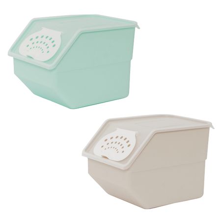 контейнер для овощей ПОЛИМЕРБЫТ 11,2л пластик микс цвета контейнер для овощей полимербыт 7 6л пластик микс а