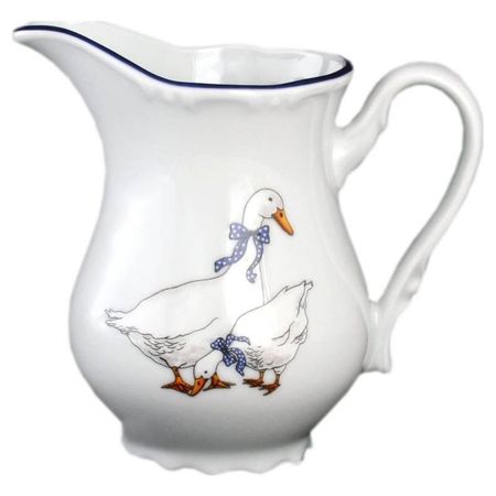 Молочник низкий Thun 1794 Констанция Гуси 0,25 л