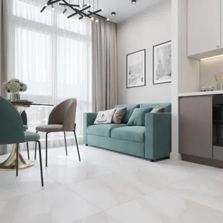 Глазурованный керамогранит LB Ceramics Москва белокаменная 60x60 см 1.8 м² матовый цвет светло-бежевый керамическая фигурка золотая жаба jingde ceramics