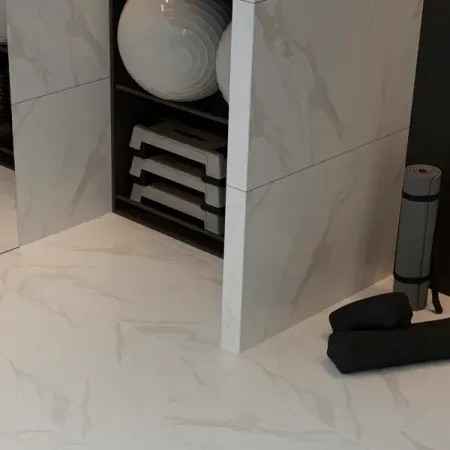 Глазурованный керамогранит Abgres Torino 80x80 см 1.92 м² лаппатированный цвет белый