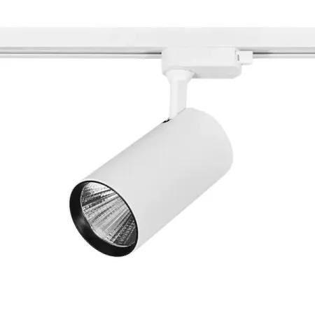 Трековый светильник спот светодиодный Volpe ULB-Q276 32W/3000К 32 Вт однофазный цвет белый tiaochongyi ir светодиодный излучающий диод 850 940 нм