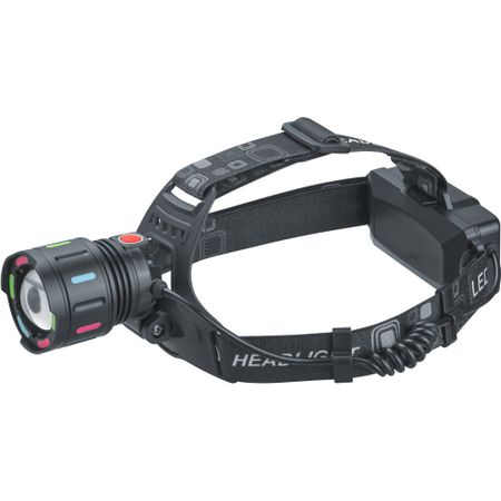 Фонарь налобный Navigator NPT-H44-ACCU светодиодный 1 LED 10 Вт аккумуляторный Li-Ion 1200 мАч металл 4 режима (95560) sofirn hs41 4000 люмен налобный фонарь