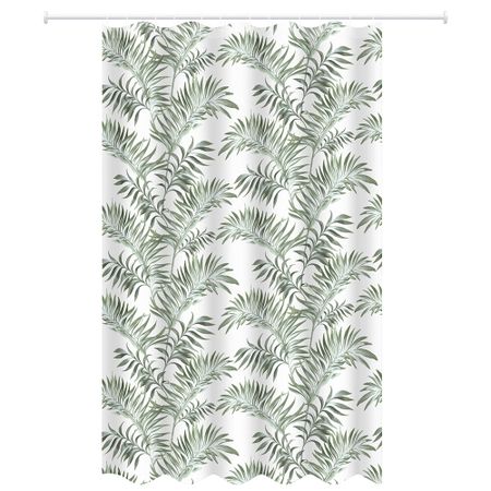 Штора для ванны Master House Вайя 2000х1800 мм PEVA зеленая/белая (75419) белая водонепроницаемая душевая штора из полиэстера cortinas
