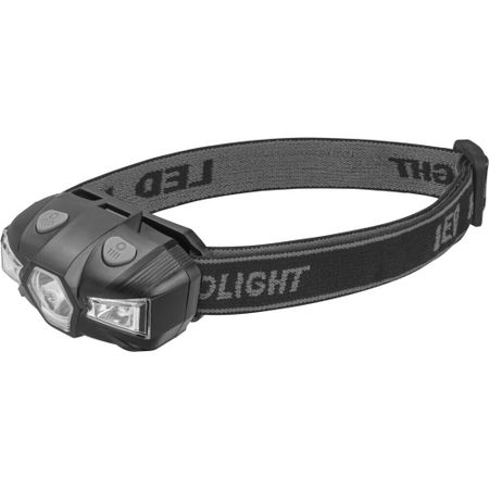 Фонарь налобный Онлайт OPT-H10-1АА светодиодный 1 LED 1 Вт на батарейках AA пластик 5 режимов (90915) sofirn hs41 4000 люмен налобный фонарь