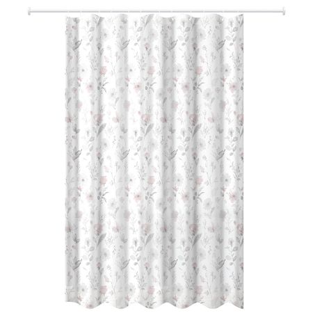 Штора для ванны Master House Ботаника 2000х1800 мм PEVA серая (75275)