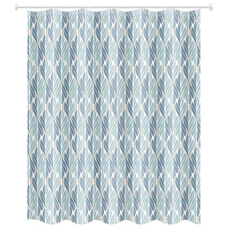 Штора для ванны Master House Эвергрин 1800х2000 мм PEVA зеленая/синяя (75532)