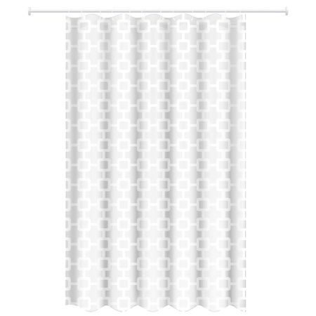 Штора для ванны Master House Чейни 2000х1800 мм PEVA серая (84289)