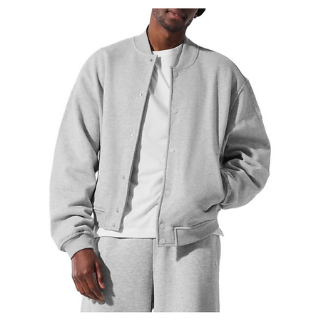 Бомбер ALO YOGA Бомбер Renown Varsity Jacket бомбер alo yoga бомбер из искусственной   faux leather premier bomber