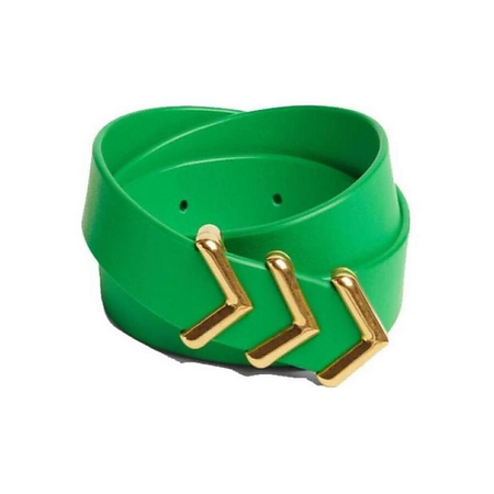 Ремень BOTTEGA VENETA Ремень женский Badge Shaped Smooth Buckle