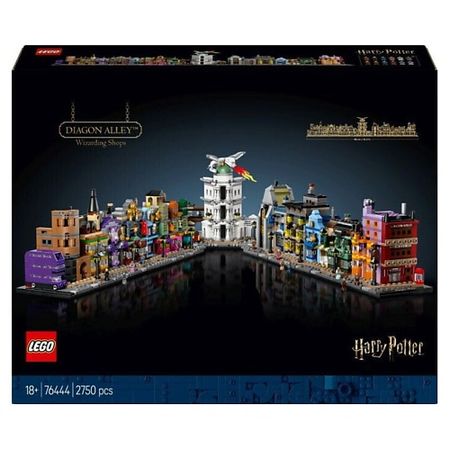 Конструктор LEGO Конструктор Harry Potter Косой переулок: Волшебные магазины подарочный коробок рутаупак волшебные узоры 3в1 3 шт
