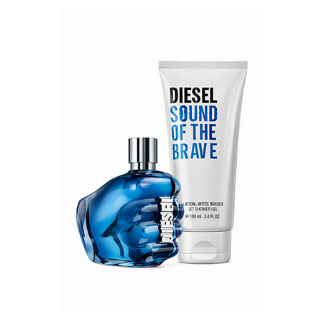 Набор парфюмерии DIESEL Набор Sound of the Brave: Туалетная вода + Гель для душа