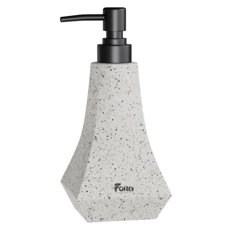 дозатор для жидкого мыла VOLCANO полирезин серый камень дозатор для мыла wasserkraft salm настольный полирезин серый k 7699