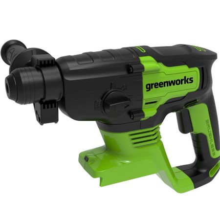 Перфоратор Greenworks GD24SDS2 (3803007) без АКБ и ЗУ бесщеточный беспроводной перфоратор pt club 20 мм 2 режима для аккумулятора makita 18 в