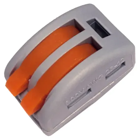 Клемма соединительная Electrovolt EV-B222-412 2-х проводная 0.08 мм-4 мм 50 шт. клемма соединительная wago 5 ти проводная 221 415 3шт