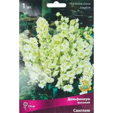 Дельфиниум высокий Санглем