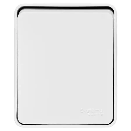 Выключатель накладной Systeme Electric AtlasDesign 1 клавиша цвет белый