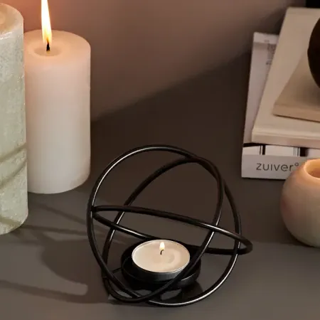 Подсвечник Сфера 8 см цвет черный позолоченный ортодоксовый подсвечник htisok