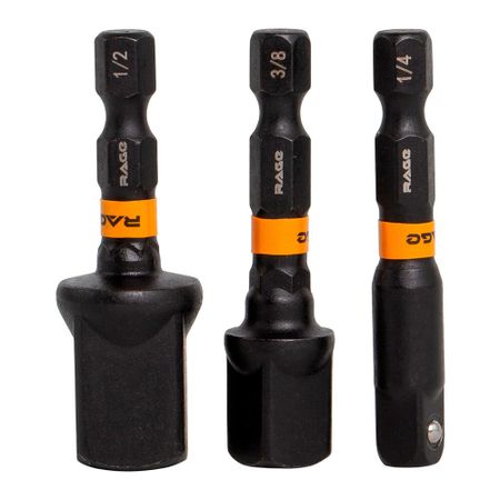 Адаптер для торцевых головок Rage магнитный 50 мм (3 шт.) адаптер makita 18 в для инструмента ryobi one