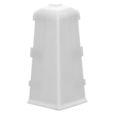 угол наружный для плинтуса LIDER 75мм белый матовый 2шт. угол наружный для плинтуса lider 75мм дуб рейкьявик 2шт