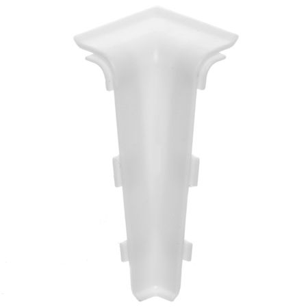 угол внутренний для плинтуса LIDER 75мм белый матовый 2шт. угол наружный для плинтуса lider 75мм дуб рейкьявик 2шт