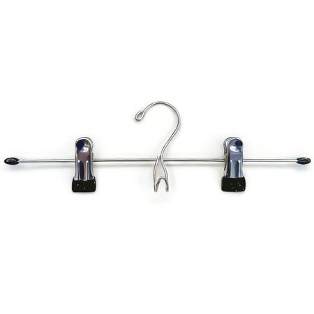 вешалка TODELIA 31см для юбок металл хром с зажимами