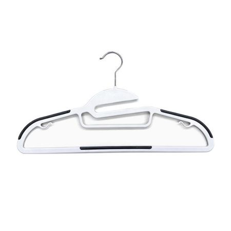 набор вешалок TODELIA 3шт 42см для легкой одежды пластик, три антискользящие вставки