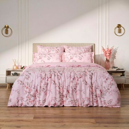 Постельное белье Сибилла (розовый) бархатный лоток для украшений treachi розовый