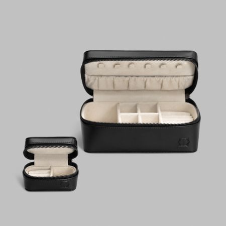 Набор шкатулок Togas для украшений, Люкстон, чёрная, 2 предмета