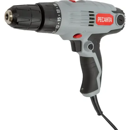 Сетевая дрель-шуруповерт Ресанта СШ-550-2, 550 Вт