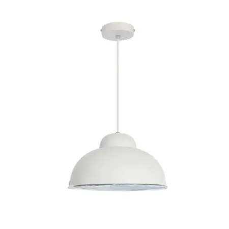 Светильник подвесной KREAFORTA Selenga 1 лампа 30 м² цвет белый