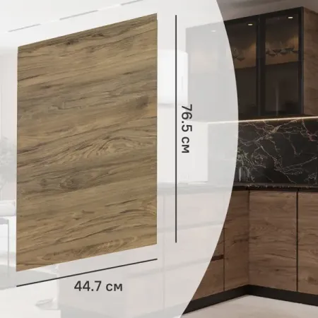 Фасад кухонного шкафа Токио 44.7x76.5 см KONSENSA ЛДСП цвет темное дерево металлическая статуэтка токио небо дерево sukashing