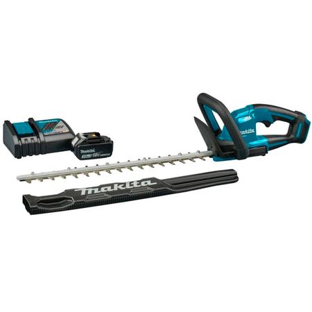 Кусторез для кустарников аккумуляторный Makita LXT DUH506RF 18 В 3 Ач Li-lon 1 АКБ и ЗУ держатель аккумуляторов zuidid для makita milwaukee bosch 10 8в 12в