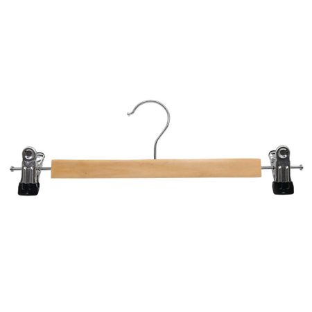 вешалка TODELIA 33см для юбок дерево, металл с зажимами