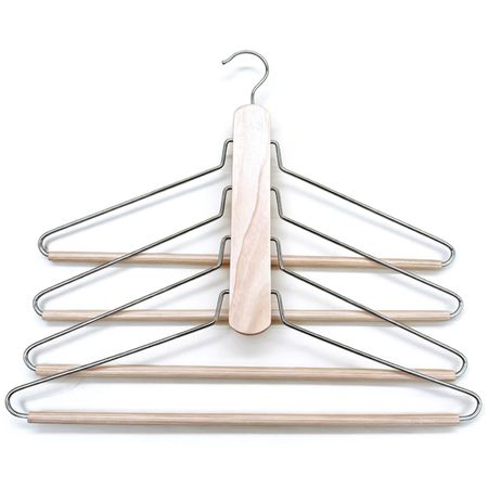 вешалка TODELIA 4 уровня 42х40х30см универсальная металл, дерево вешалка рыжий кот универсальная дерево 43 5см с выемками антискользящая перекладина