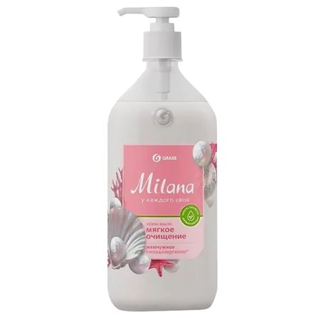 мыло жидкое GRASS Milana Жемчужное 500мл